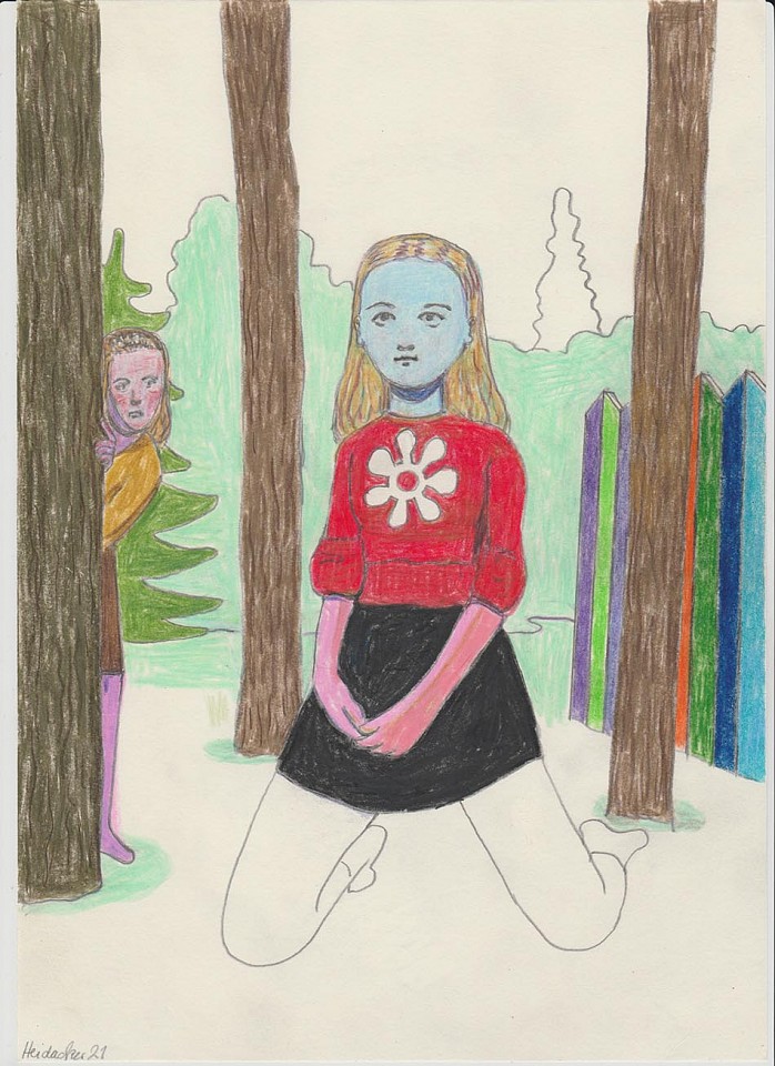 Stephanus Heidacker, Untitled, 2021
11.625"" x 8.25""
Pencil and colored pencil on paper
STEPH-381
Price Upon Request