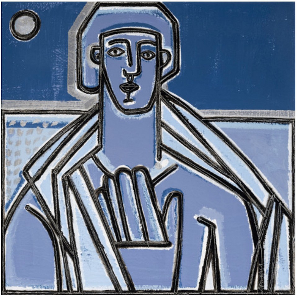 America Martin, Night Swim, 2026
30" x 30", 31.5" x 31.5" framed
Oil & acrylic on canvas
ACM 590
Price Upon Request