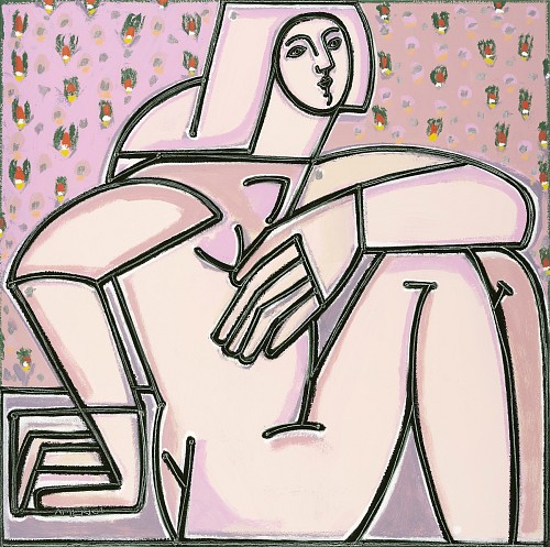 Work:&nbsp;Woman in Pink, 2026