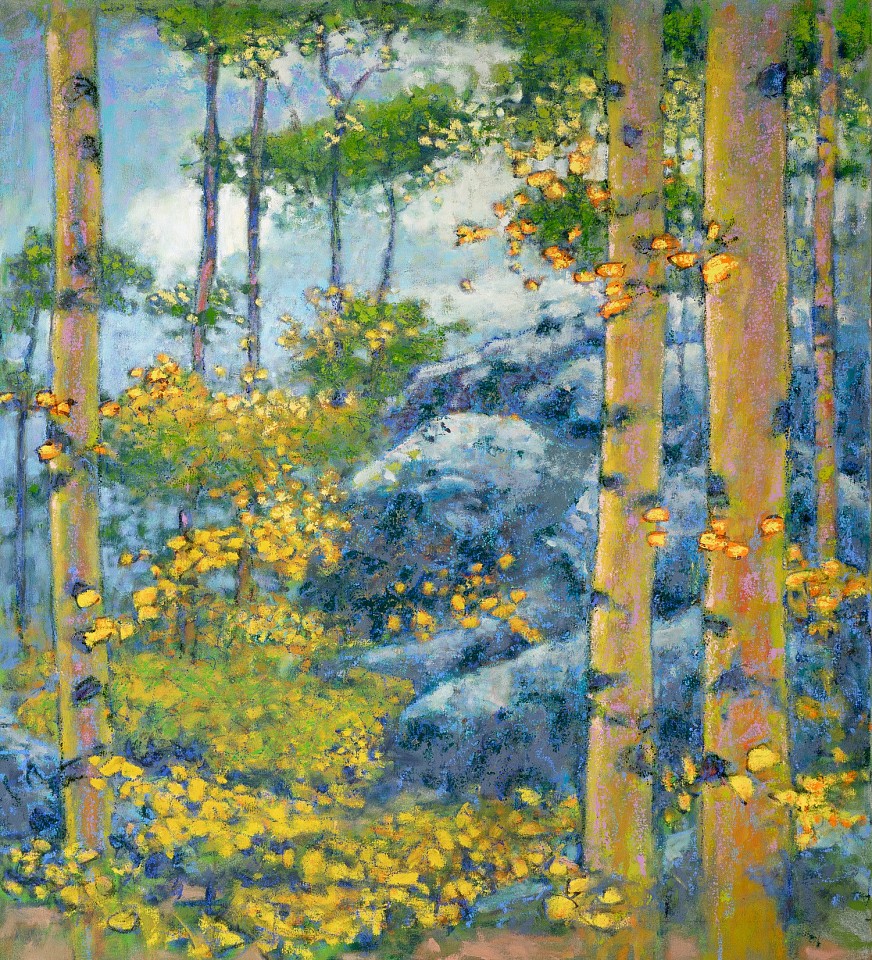 Richard Stevens, Aspen Boulder II, 2026
40" x 36", 42" x 38 x 2" framed
Oil on canvas
RS 065
Price Upon Request
