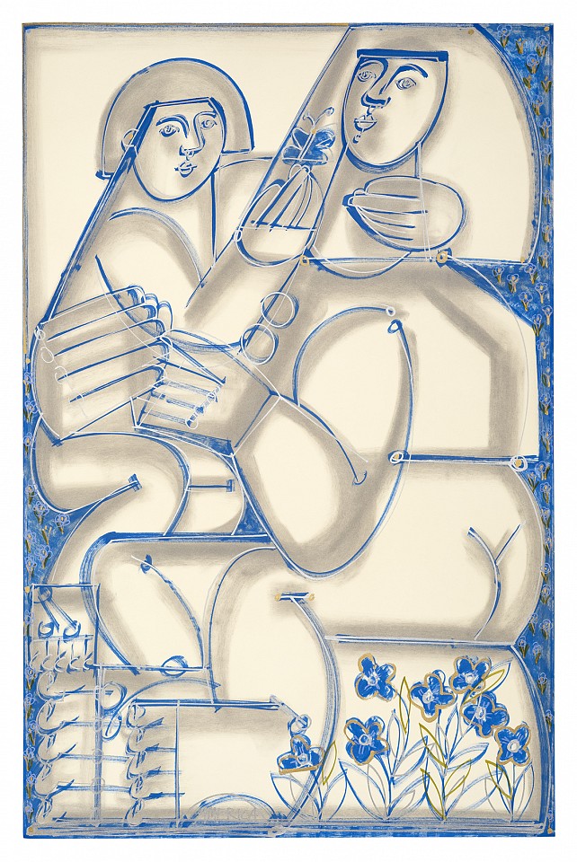 America Martin, Blue Butterfly, 2026
40" x 26", 43" x 29" framed
Pastel and & Ink On Paper
ACM 602
Price Upon Request