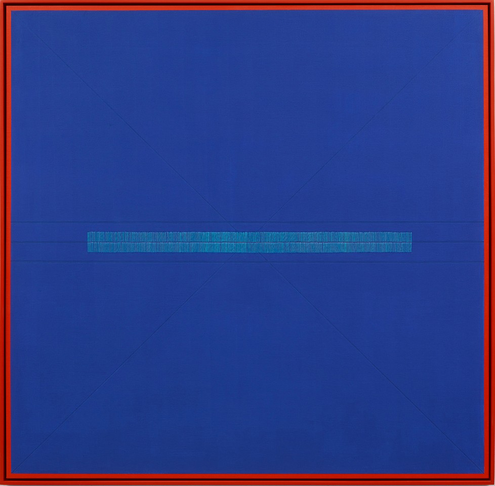 Berto, Luminance, 2026
49.25" x 48.25" framed
Handwoven thread, oil & acrylic on linen
BRO 56
Price Upon Request