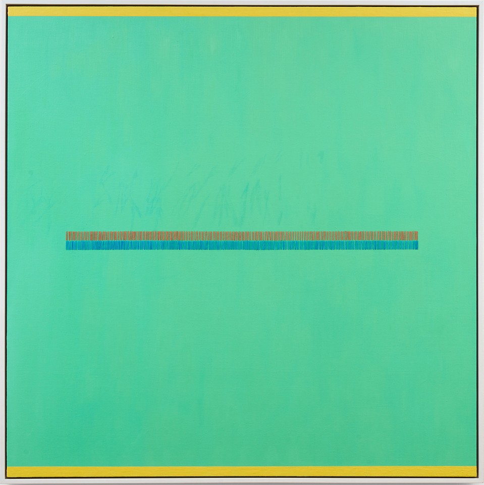 Berto, Where The Mind Rests, 2025
50" x 50" framed
Handwoven thread, oil & acrylic on linen
BRO 62
Price Upon Request