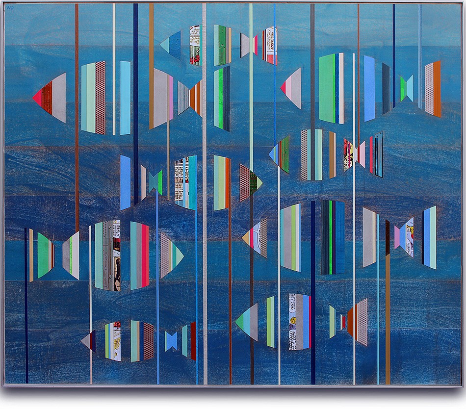 Woody Patterson, Pisces 10, 2026
55" x 46" x 1.5" framed
Mixed media assemblage on panel
WP 107
Price Upon Request