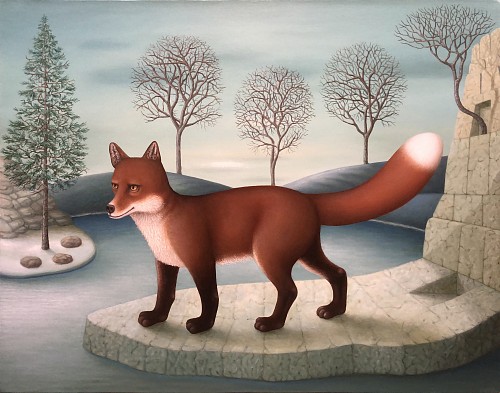 Charles Keiger -&nbsp;Oil on canvas