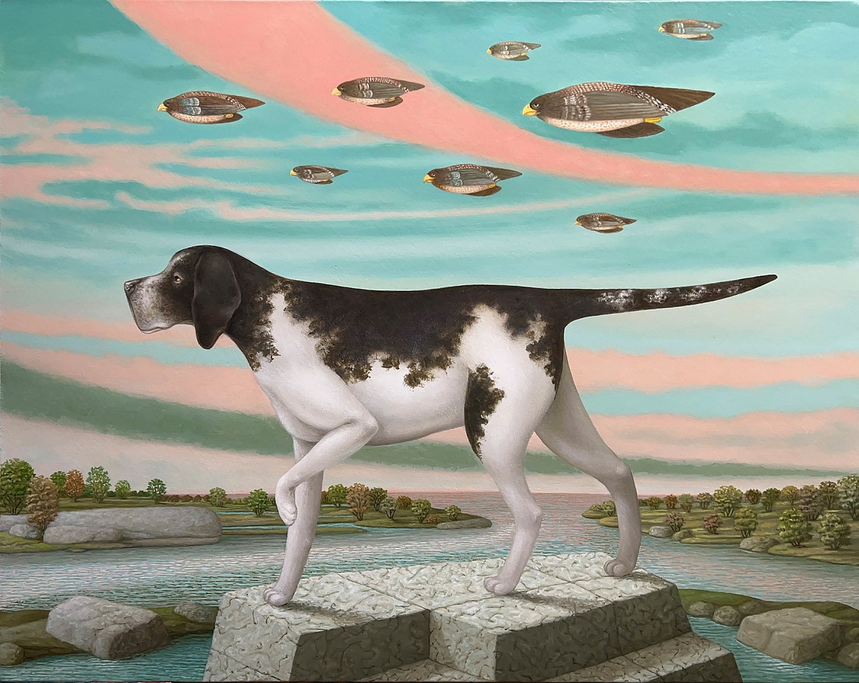 Charles Keiger, Pointer, 2024
30" x 38", 34" x 42" framed
oil on canvas
CUST 58-13 CK 695
Price Upon Request
