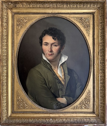 Henri-Francois Riesener -&nbsp;Oil on linen