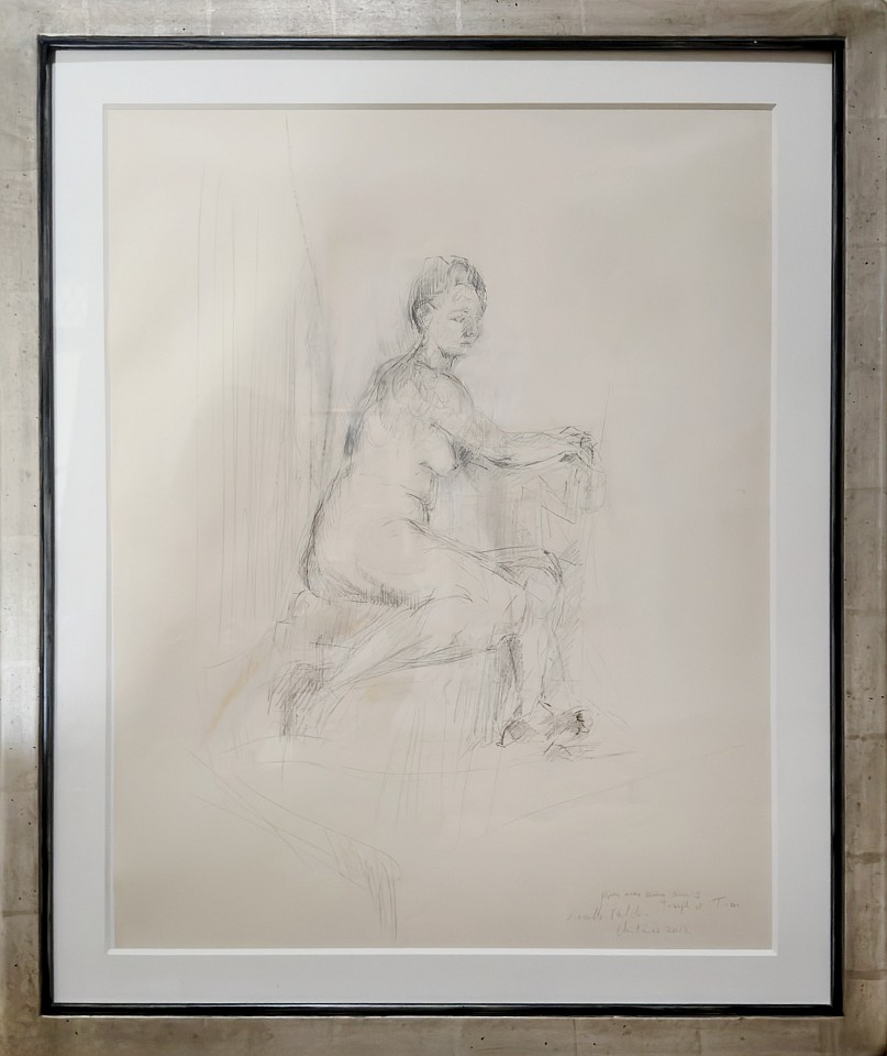 Isabelle Melchior, Untitled, Nude Seated in Chair, 2012
31"" x 26.5"" framed
Graphite on paper
CUST 58-01 IM 1352
Price Upon Request