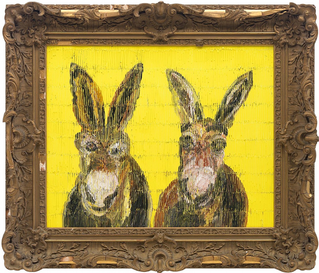 Hunt Slonem, Donkeys, 2026
31.5" x 39", 44" x 51.5" framed
oil on canvas
HS 330
Price Upon Request