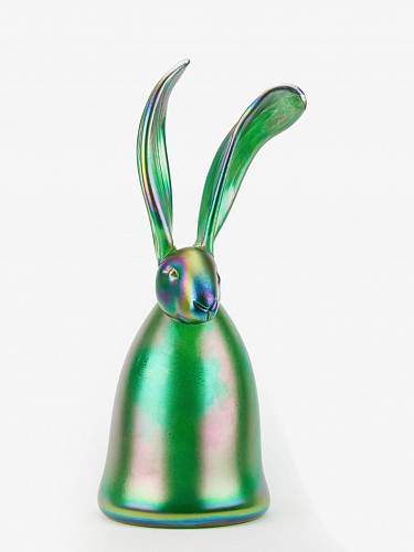 GREEN/ AVA/Blown glass sculpture, 2022