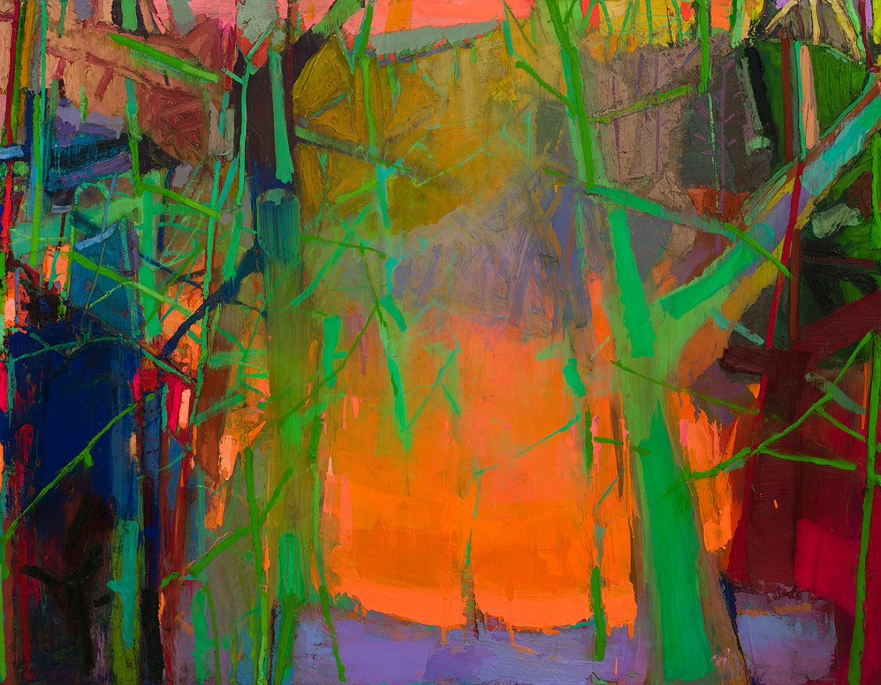 Brian Rutenberg, Banner of the Coast (Minnows), 2021-2022
53" x 68", 55" x 70" framed
Oil on linen
BR 97
Price Upon Request