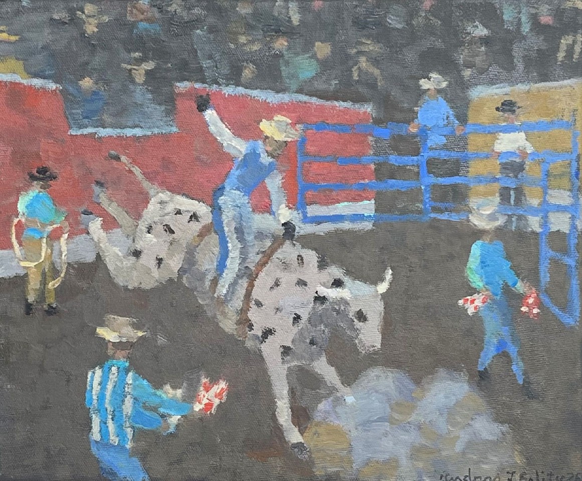 Andras Bality, Bull Rider, 2026
10" x 12"
Oil on canvas
AB 62
Price Upon Request