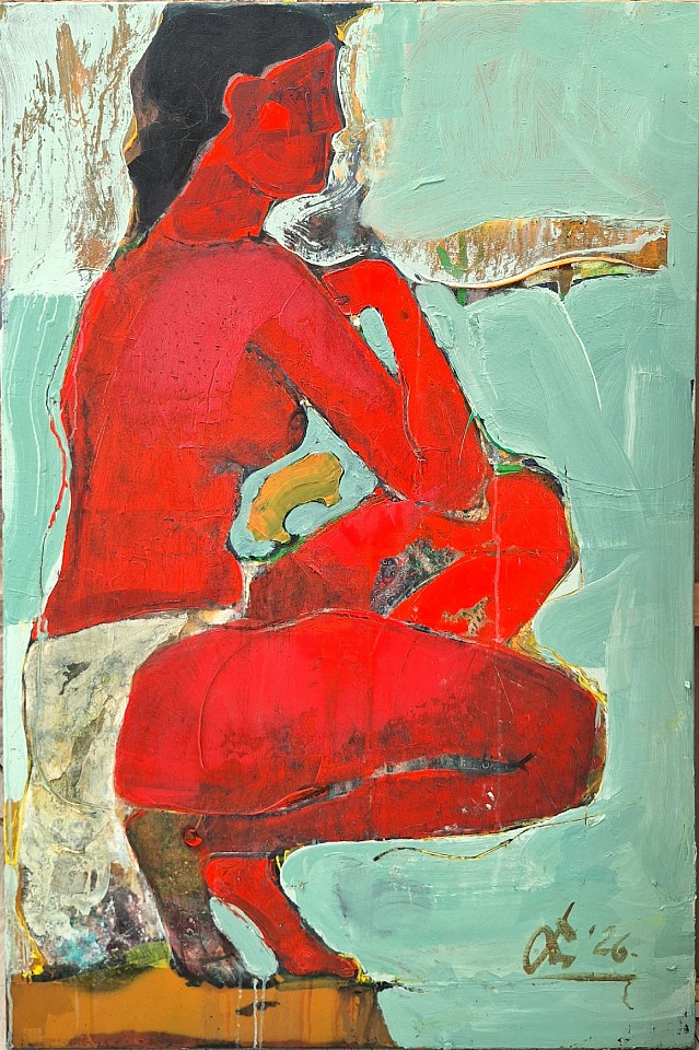 Serhiy Hai, Red Nude, 2026
47.24" x 31.49",
Oil on canvas
SY 148
Price Upon Request